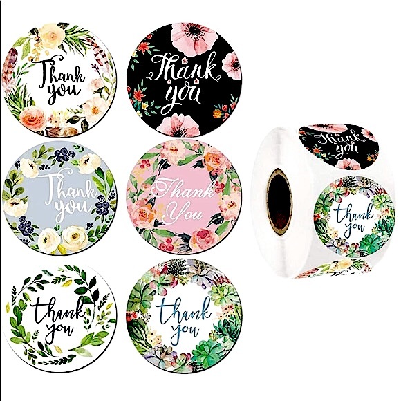 LAST Poshmark Packages "Thank You!" Gift Wrapping Shipping Supplies Set ~ 175Pcs - Picture 6 of 12